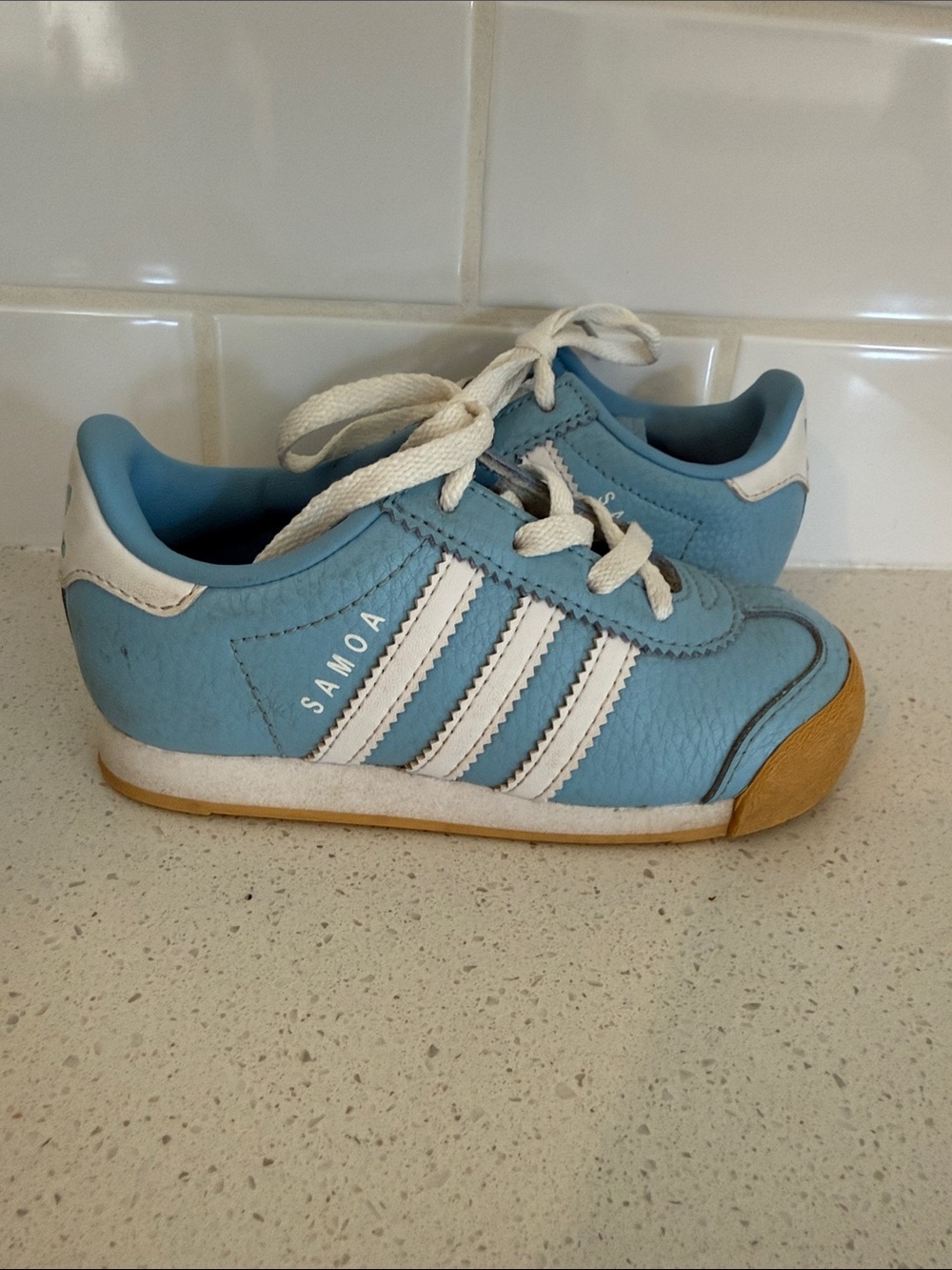 Adidas Samoa Cloud White Toddler 8